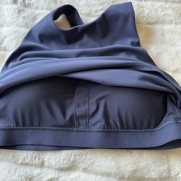 Athleta Conscious Crop in Powervita Navy Blue 446564 Size Large - Picture 6 of 10